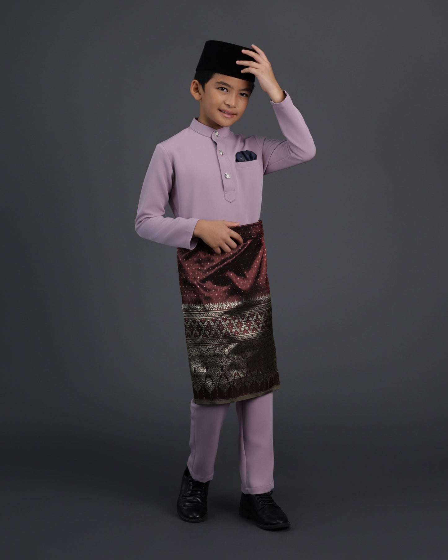 MINOR DEFECT SOULTAN BAJU MELAYU FOR KIDS (LAVENDER)