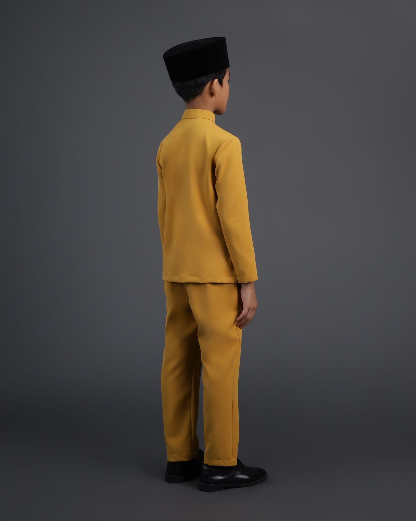 SOULTAN BAJU MELAYU FOR KIDS (MUSTARD)