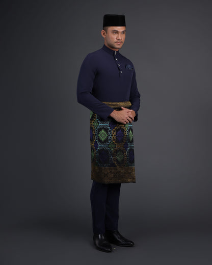 SOULTAN BAJU MELAYU (NAVY BLUE)