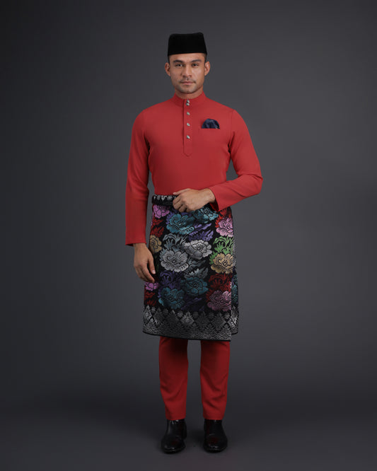 MINOR DEFECT SOULTAN BAJU MELAYU (RED CHERRY)