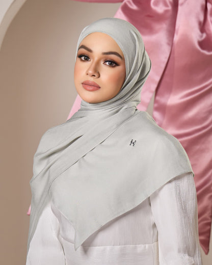 LAYRA COTTON SHAWL (POWDER BLUE)