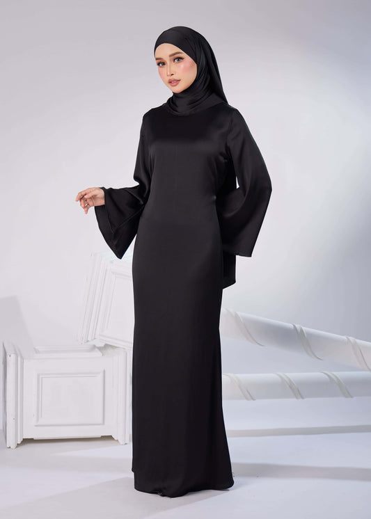 MINOR DEFECT ELAINE LONG DRESS (BLACK)