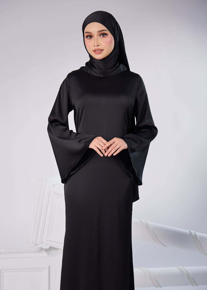 ELAINE LONG DRESS (BLACK)