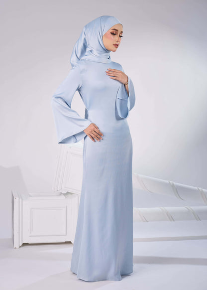 ELAINE LONG DRESS (BLUE)