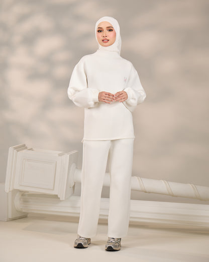 MAEVE JUMPER WIDE SET (OFF WHITE)