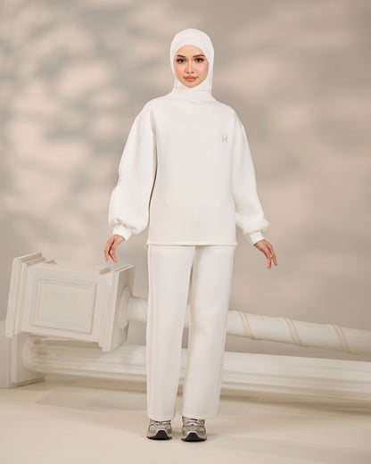 MAEVE JUMPER WIDE SET (OFF WHITE)