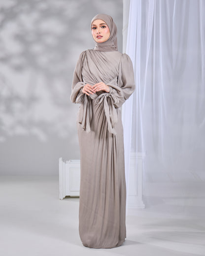 MAHRA DRESS (GREY)