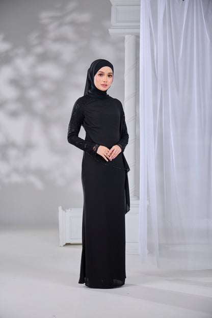 NADENE DRESS (BLACK)