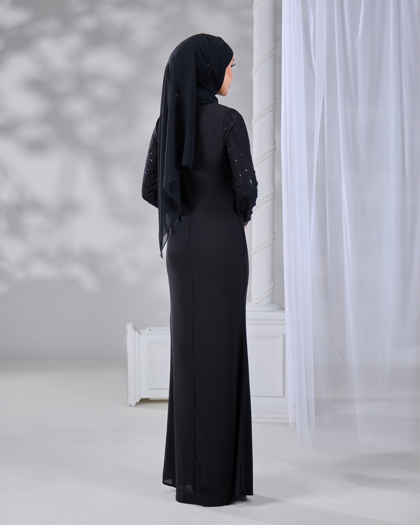 NADENE DRESS (BLACK)