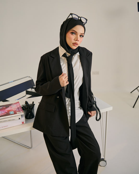 NYRA BLAZER (BLACK)