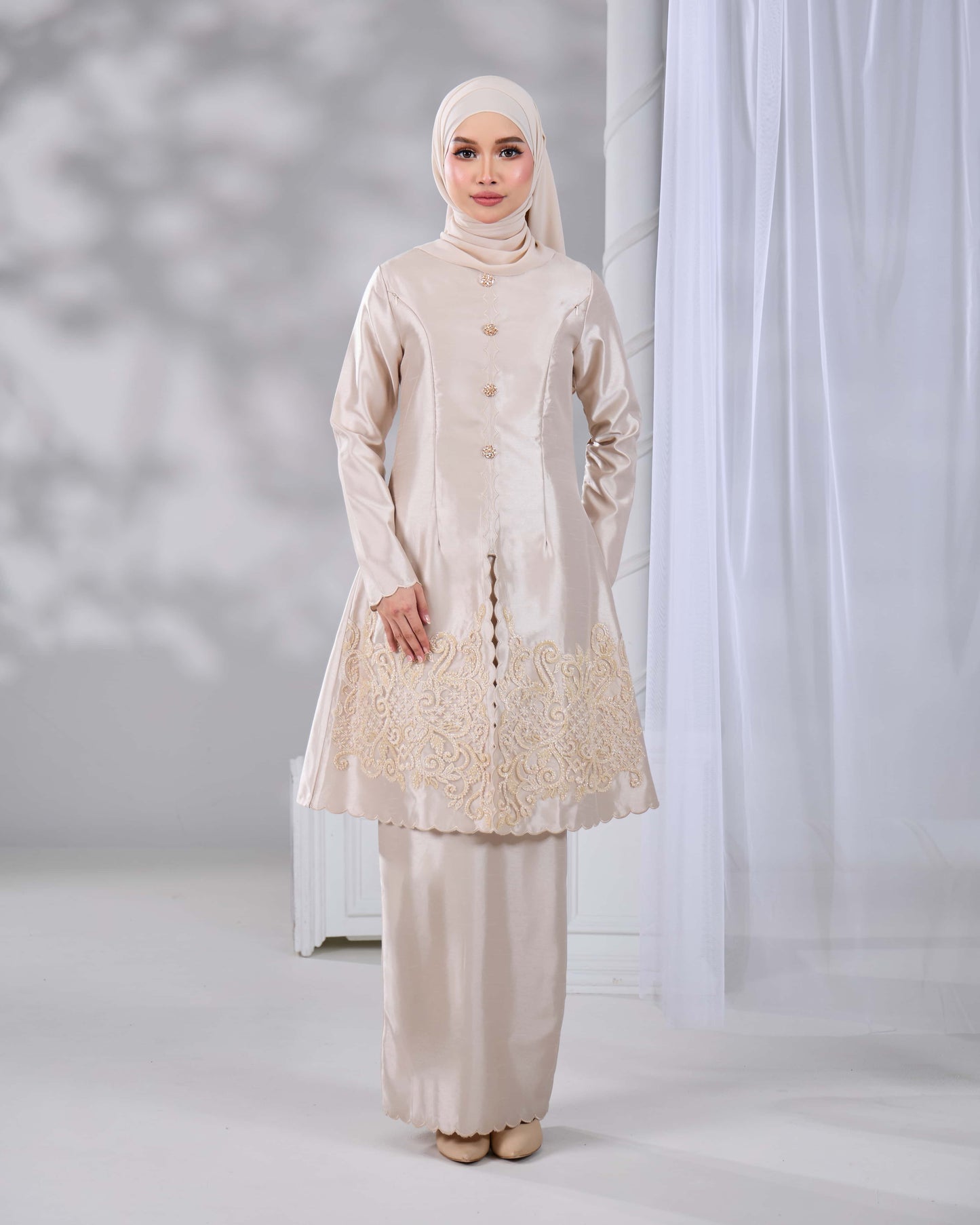 WARDANI KURUNG (CHAMPAGNE)