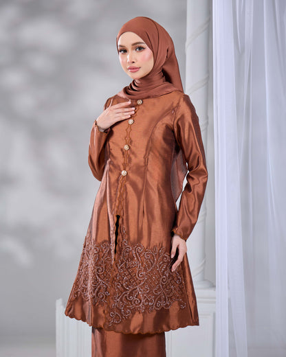 WARDANI KURUNG (BROWN)