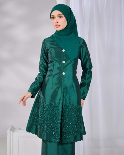 WARDANI KURUNG (EMERALD GREEN)