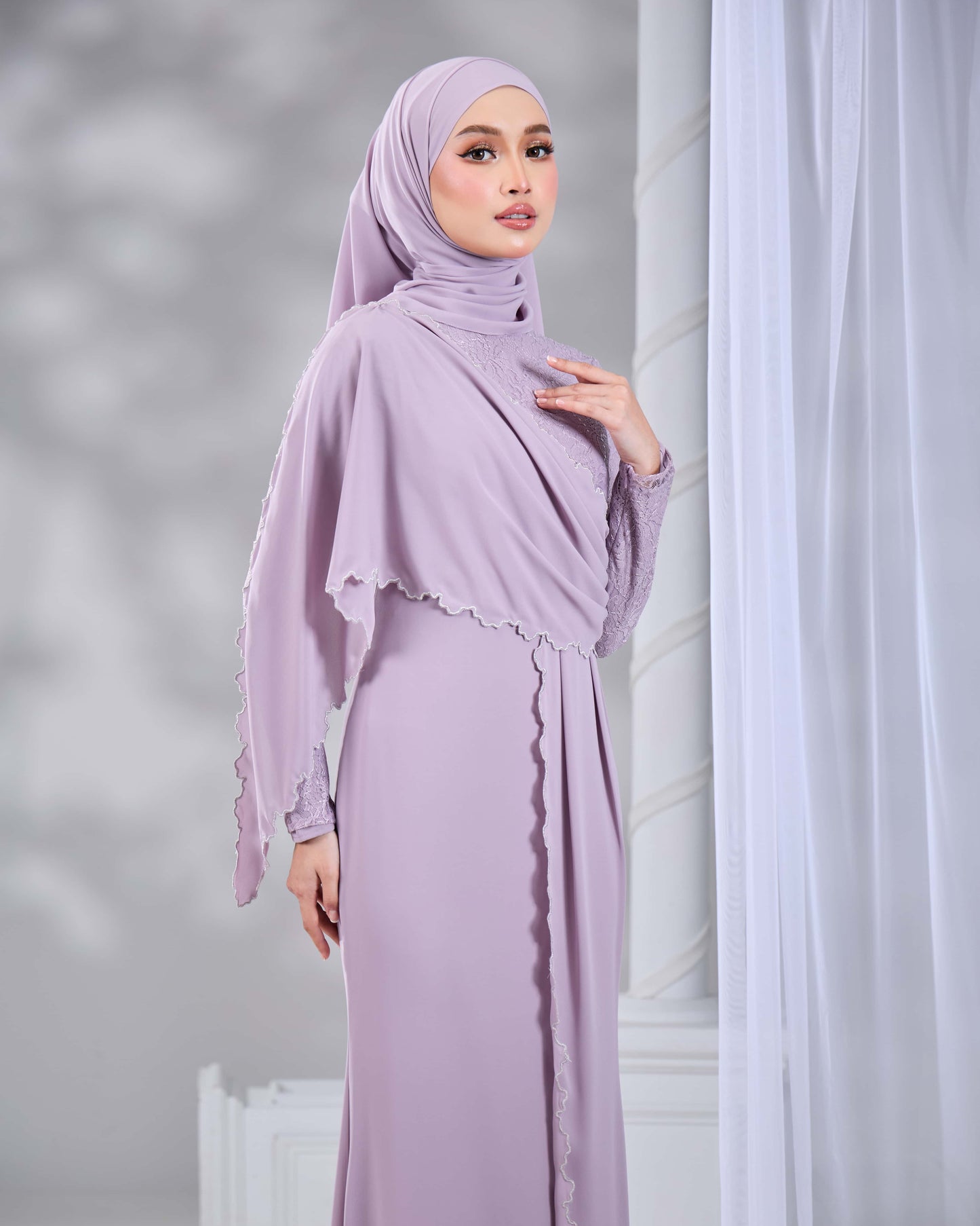 ALAIA DRESS (LAVENDER)