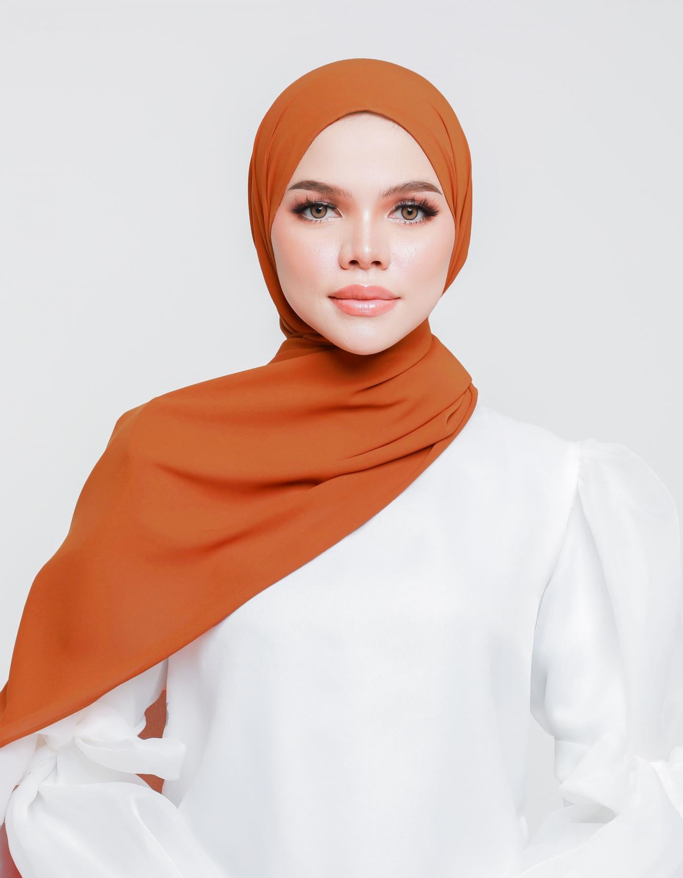 THALIA SHAWL (BURNT ORANGE)