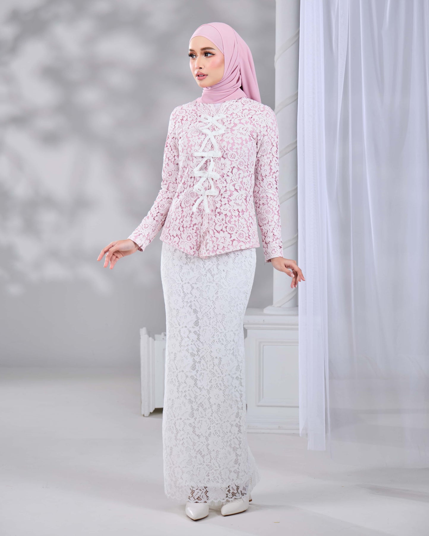 JULIA KEBAYA (DUSTY PINK)