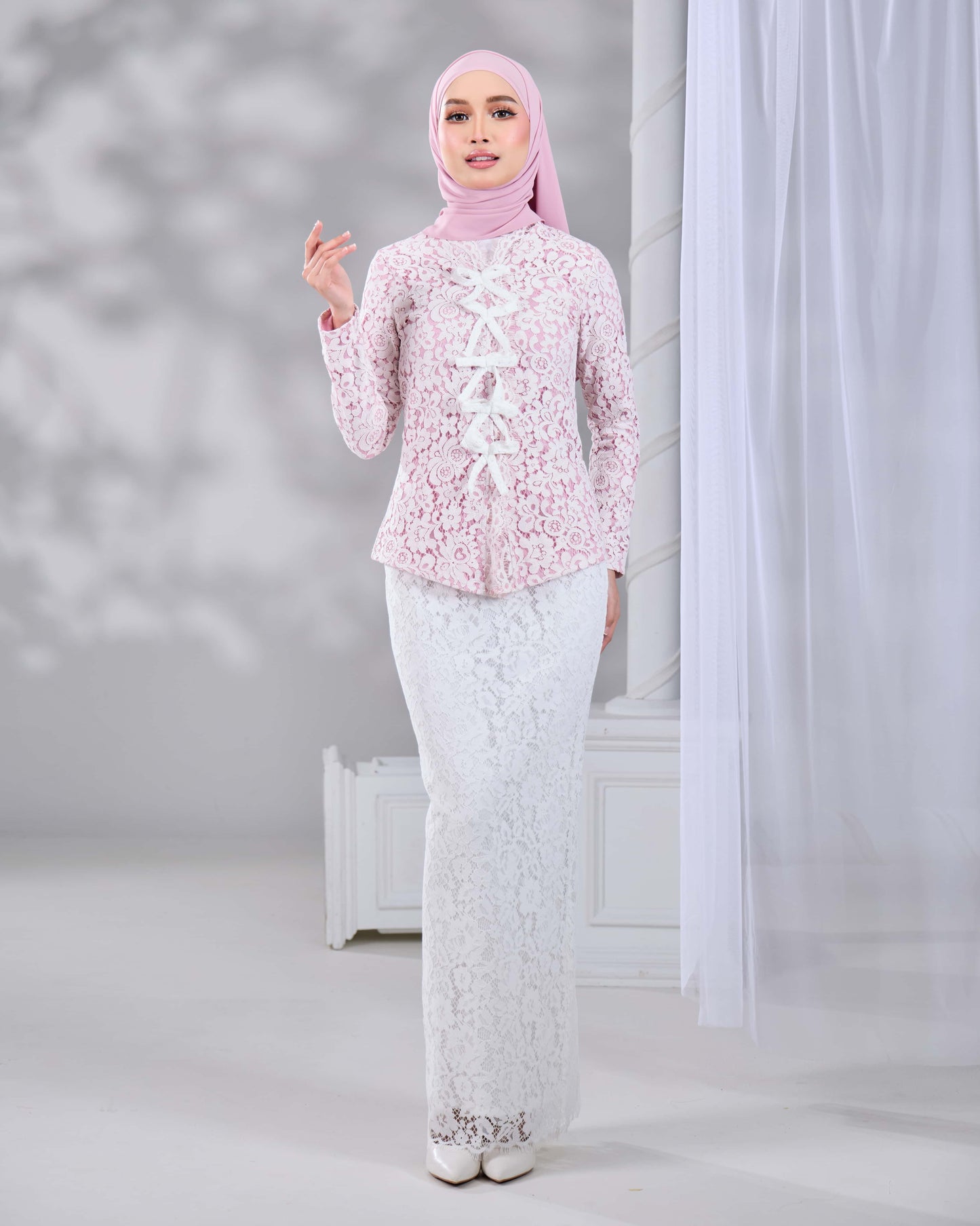 JULIA KEBAYA (DUSTY PINK)