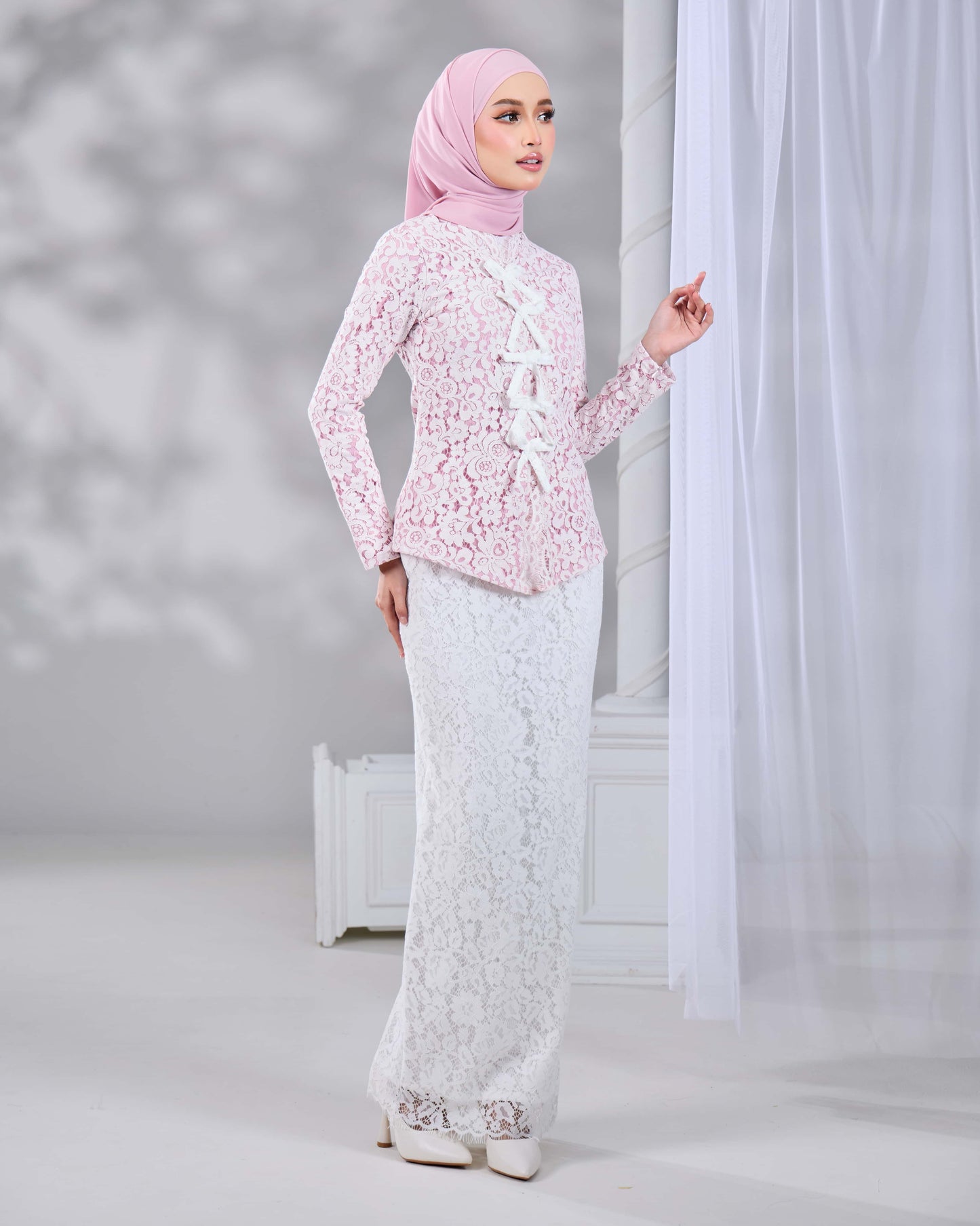 JULIA KEBAYA (DUSTY PINK)