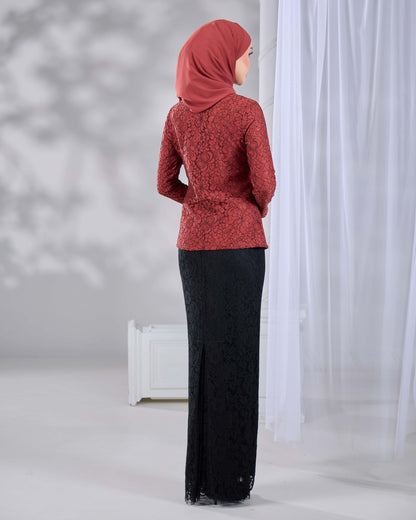 JULIA KEBAYA (BRICK ORANGE)