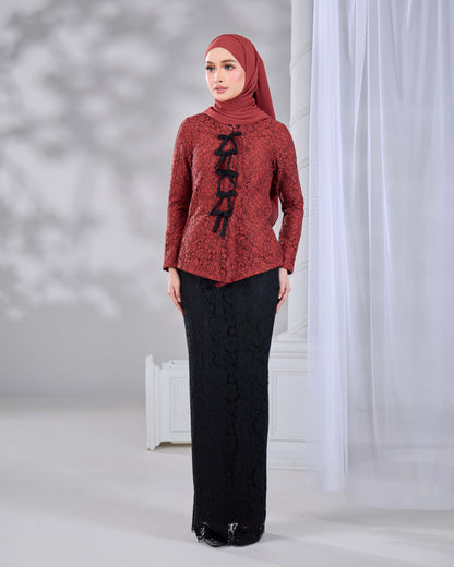 JULIA KEBAYA (BRICK ORANGE)