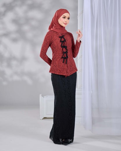 JULIA KEBAYA (BRICK ORANGE)