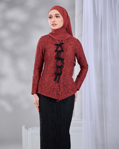 JULIA KEBAYA (BRICK ORANGE)