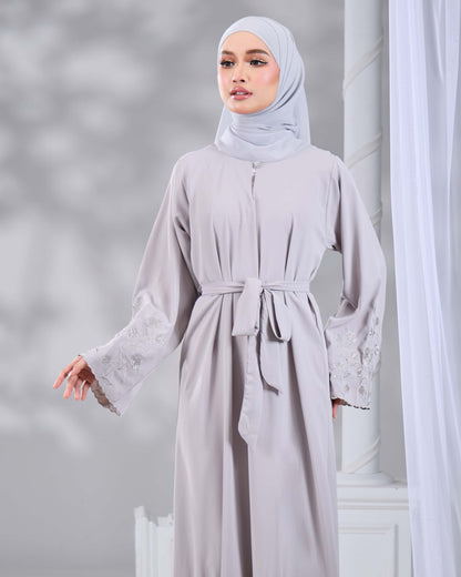 QAFIYA ABAYA (GREY)