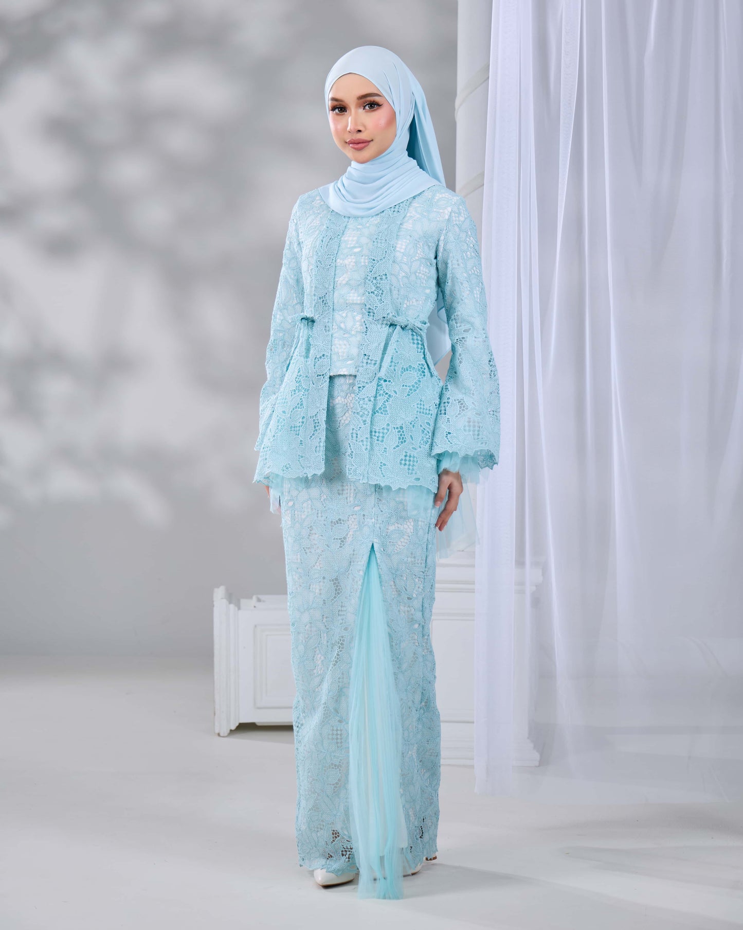 HANANIA KEBAYA (AQUA BLUE)