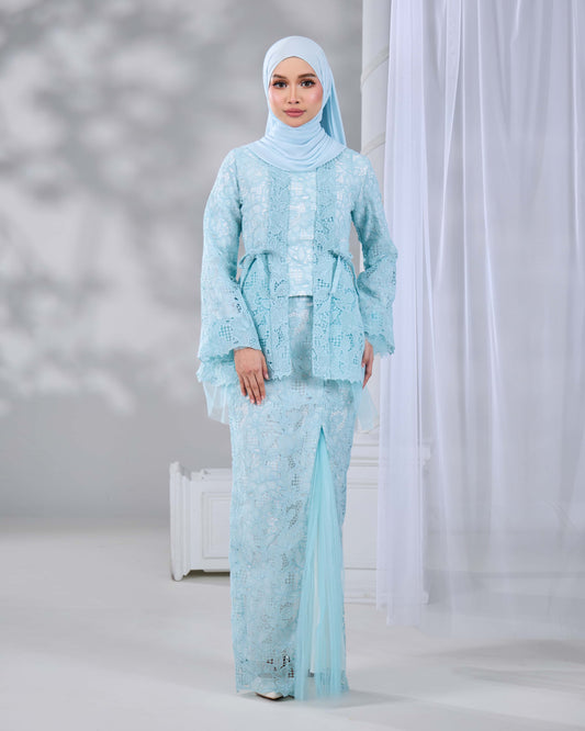 HANANIA KEBAYA (AQUA BLUE)