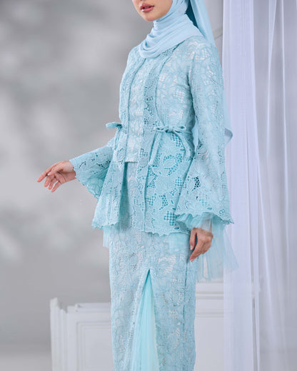 HANANIA KEBAYA (AQUA BLUE)