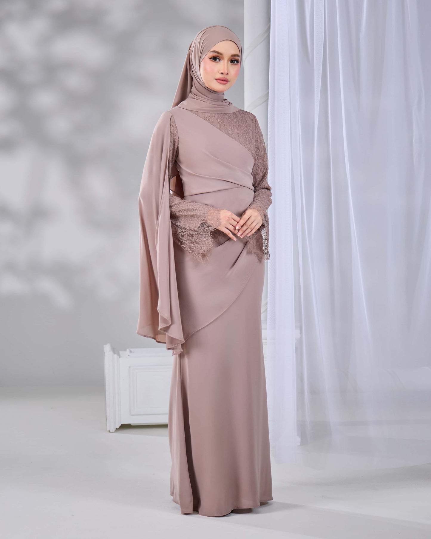 KAISARA DRESS (KHAKI)