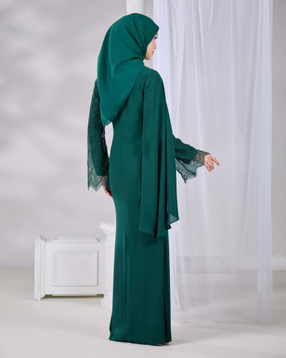 KAISARA DRESS (EMERALD GREEN)