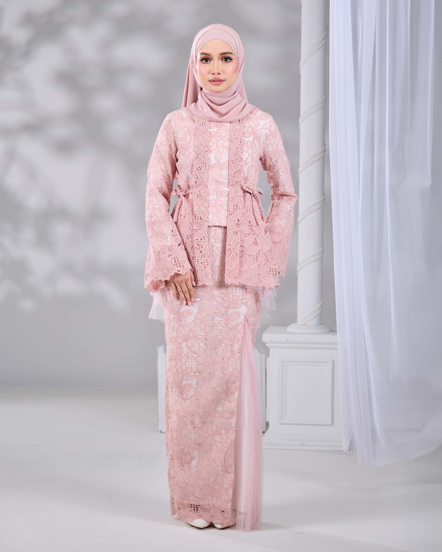 HANANIA KEBAYA (DUSTY PINK)