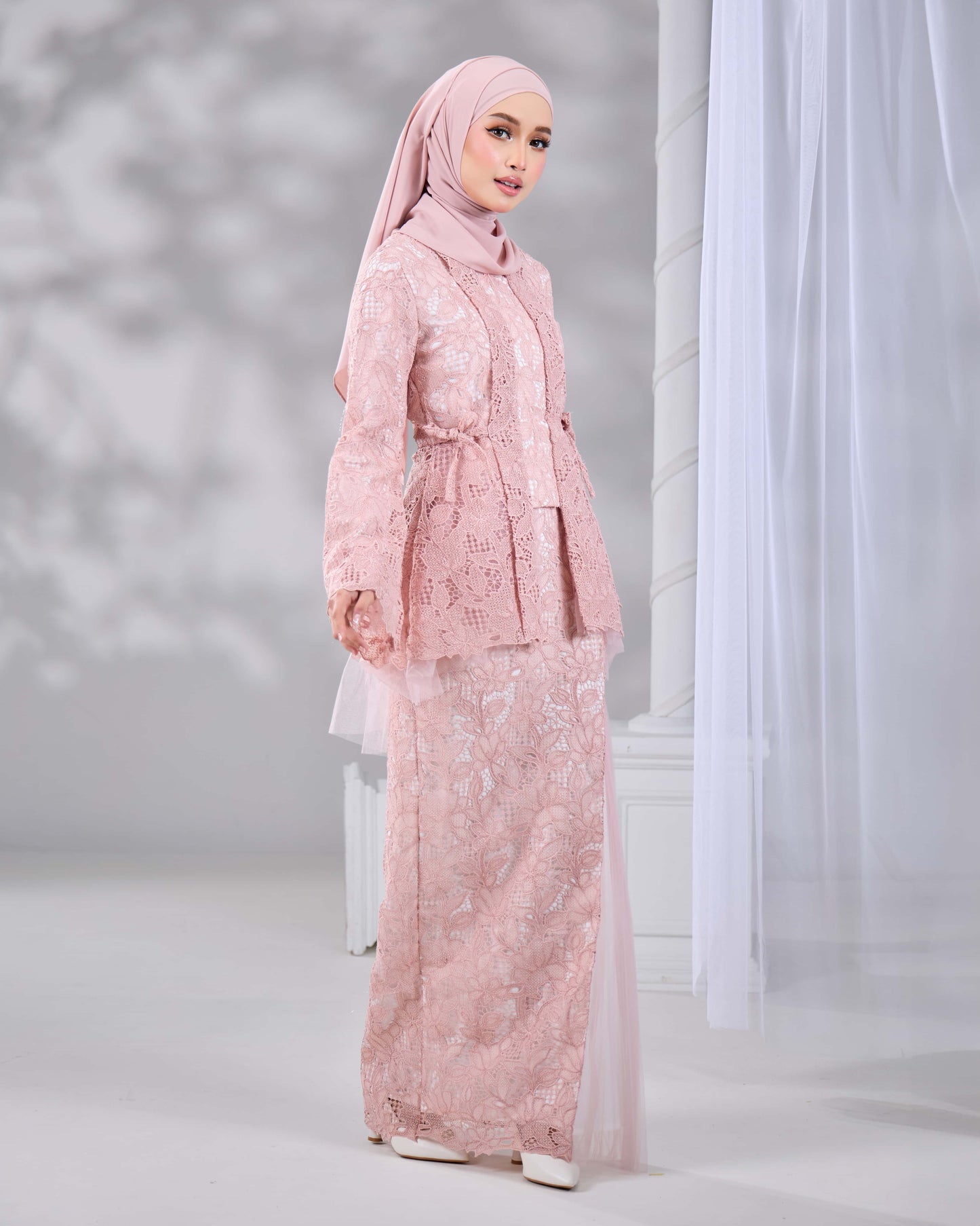 HANANIA KEBAYA (DUSTY PINK)