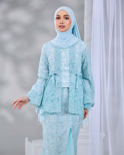 HANANIA KEBAYA (AQUA BLUE)