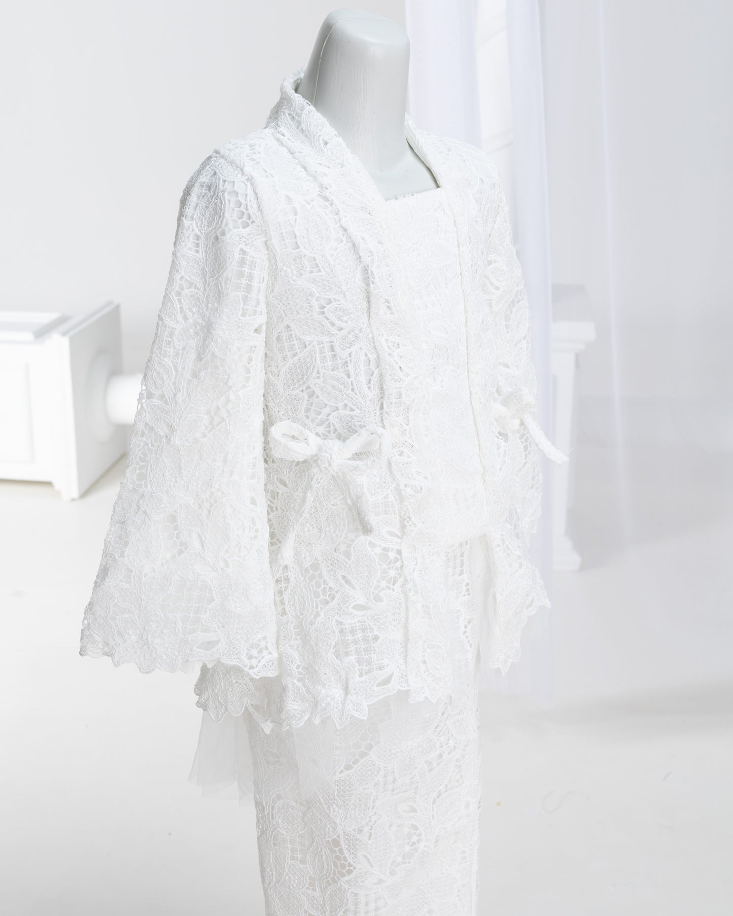 HANANIA KEBAYA KIDS (OFF WHITE)