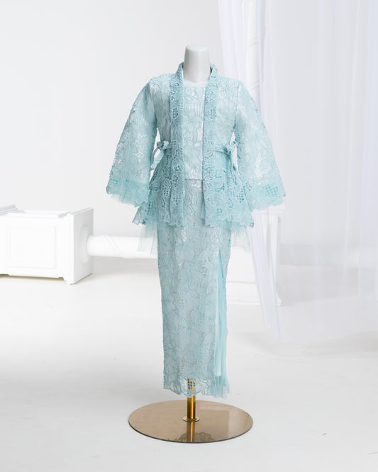 HANANIA KEBAYA KIDS (AQUA BLUE)