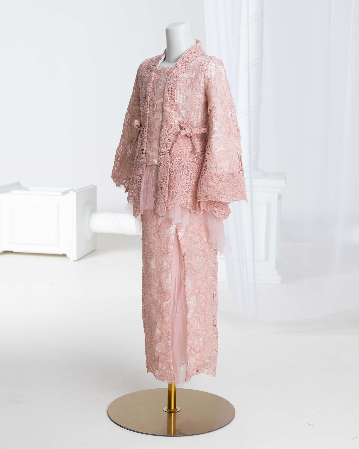 HANANIA KEBAYA KIDS (DUSTY PINK)