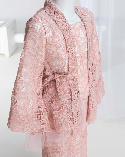 HANANIA KEBAYA KIDS (DUSTY PINK)