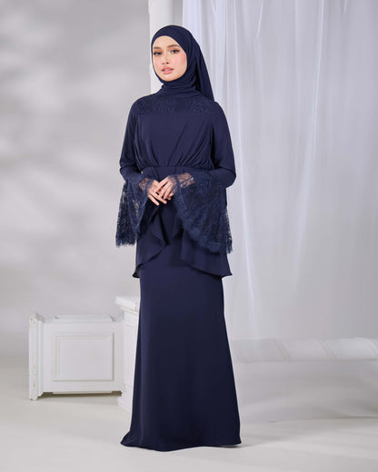 HADIYA DRESS (NAVY BLUE)