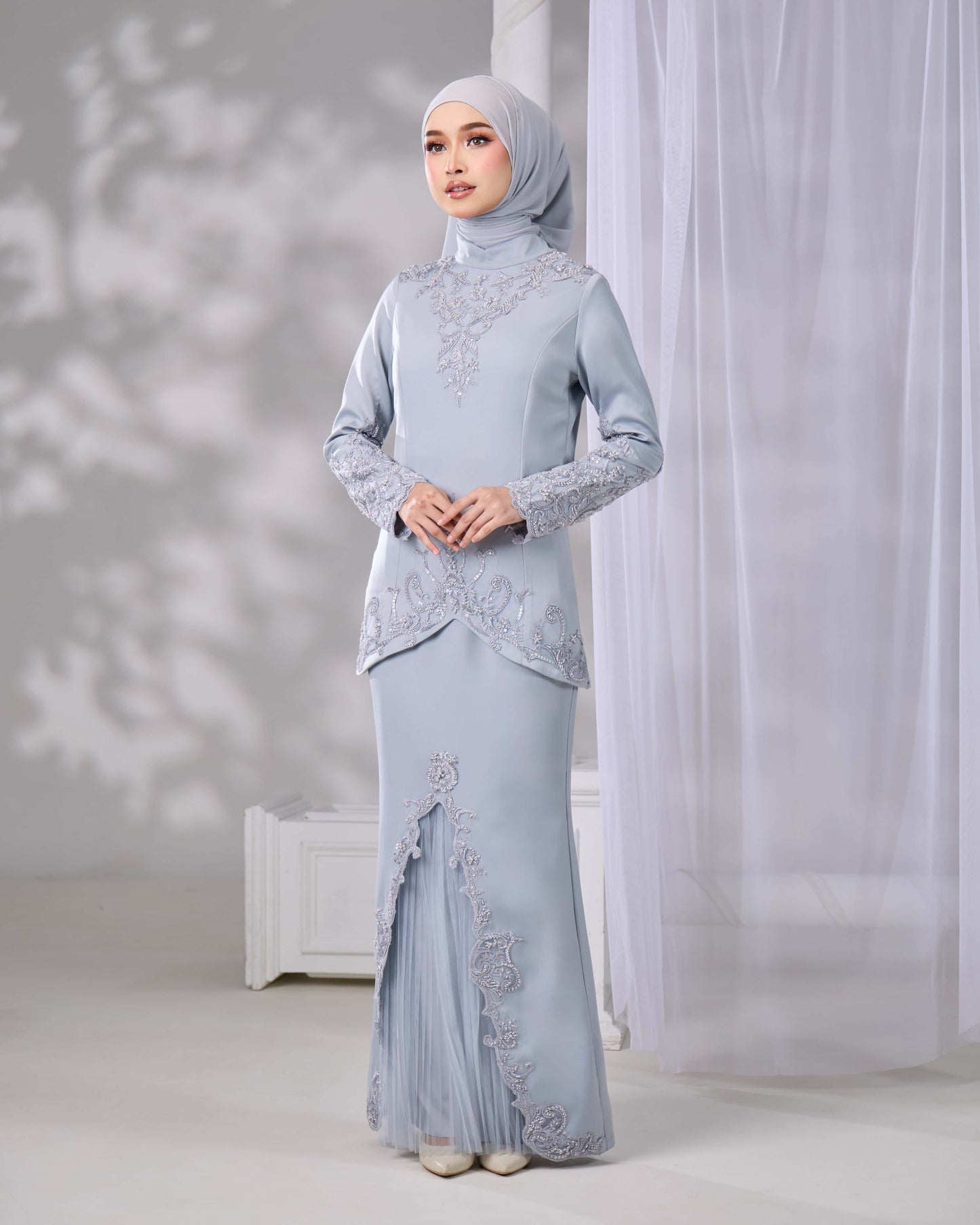 MINOR DEFECT JASMIN KURUNG (POWDER BLUE)