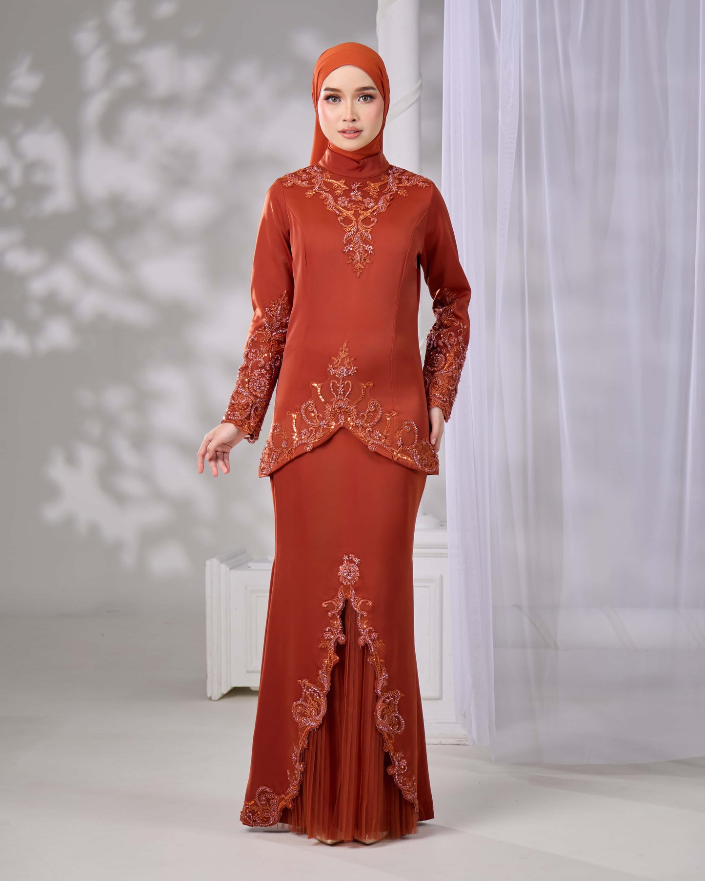 JASMIN KURUNG (BURNT ORANGE)