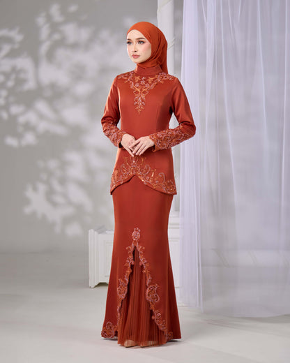 JASMIN KURUNG (BURNT ORANGE)