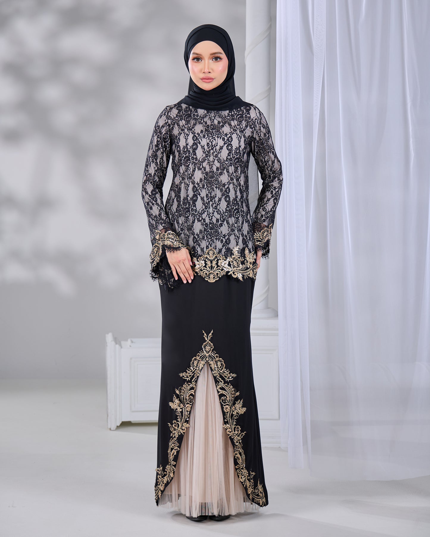 HAYFA KURUNG (BLACK)