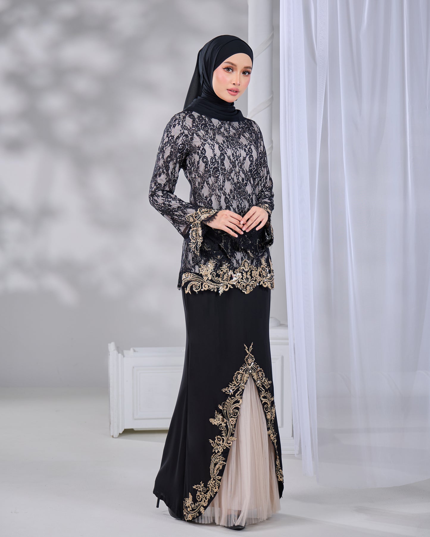 HAYFA KURUNG (BLACK)