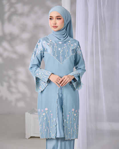 MINOR DEFECT TISYA KURUNG (MISTY BLUE)