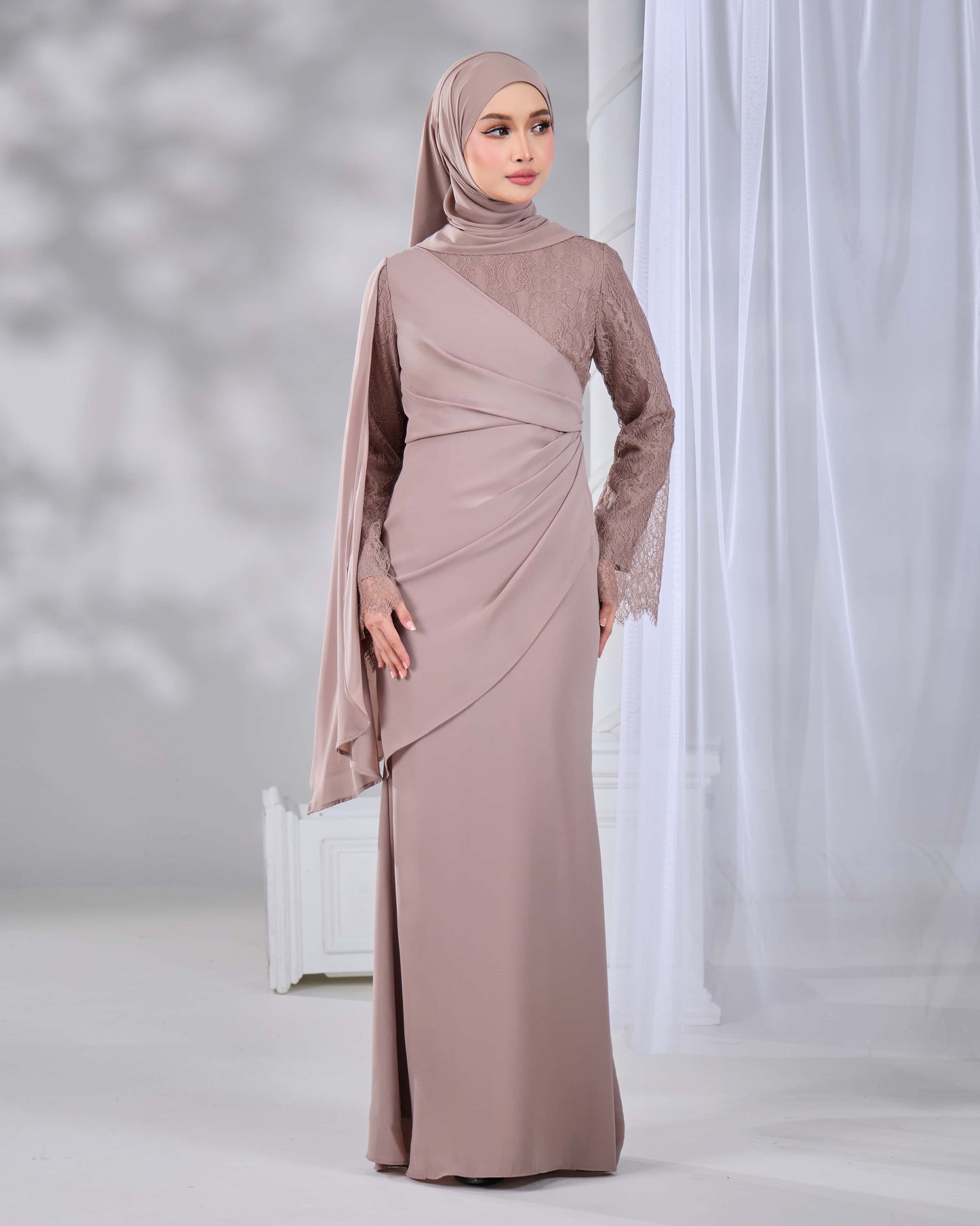 KAISARA DRESS (KHAKI)