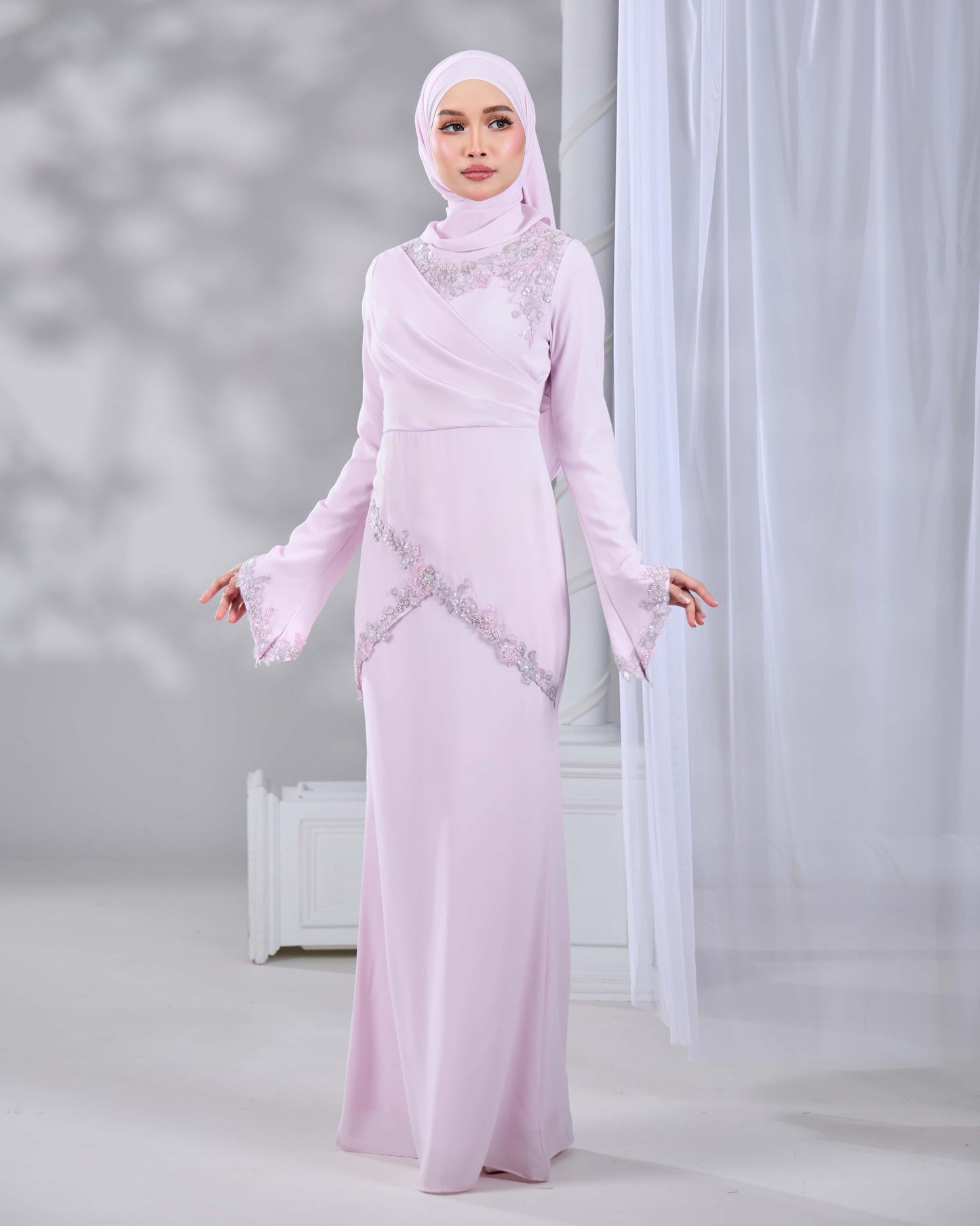 RAISSA DRESS (LILAC)