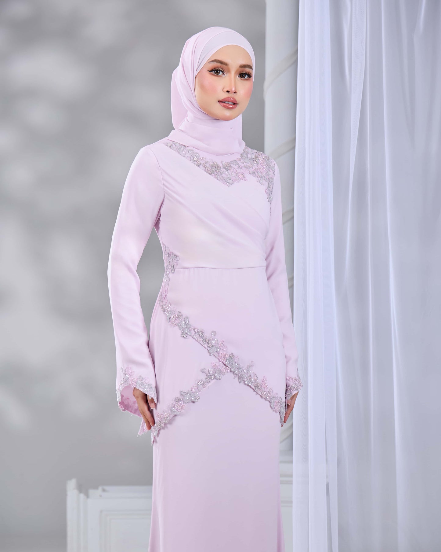 RAISSA DRESS (LILAC)