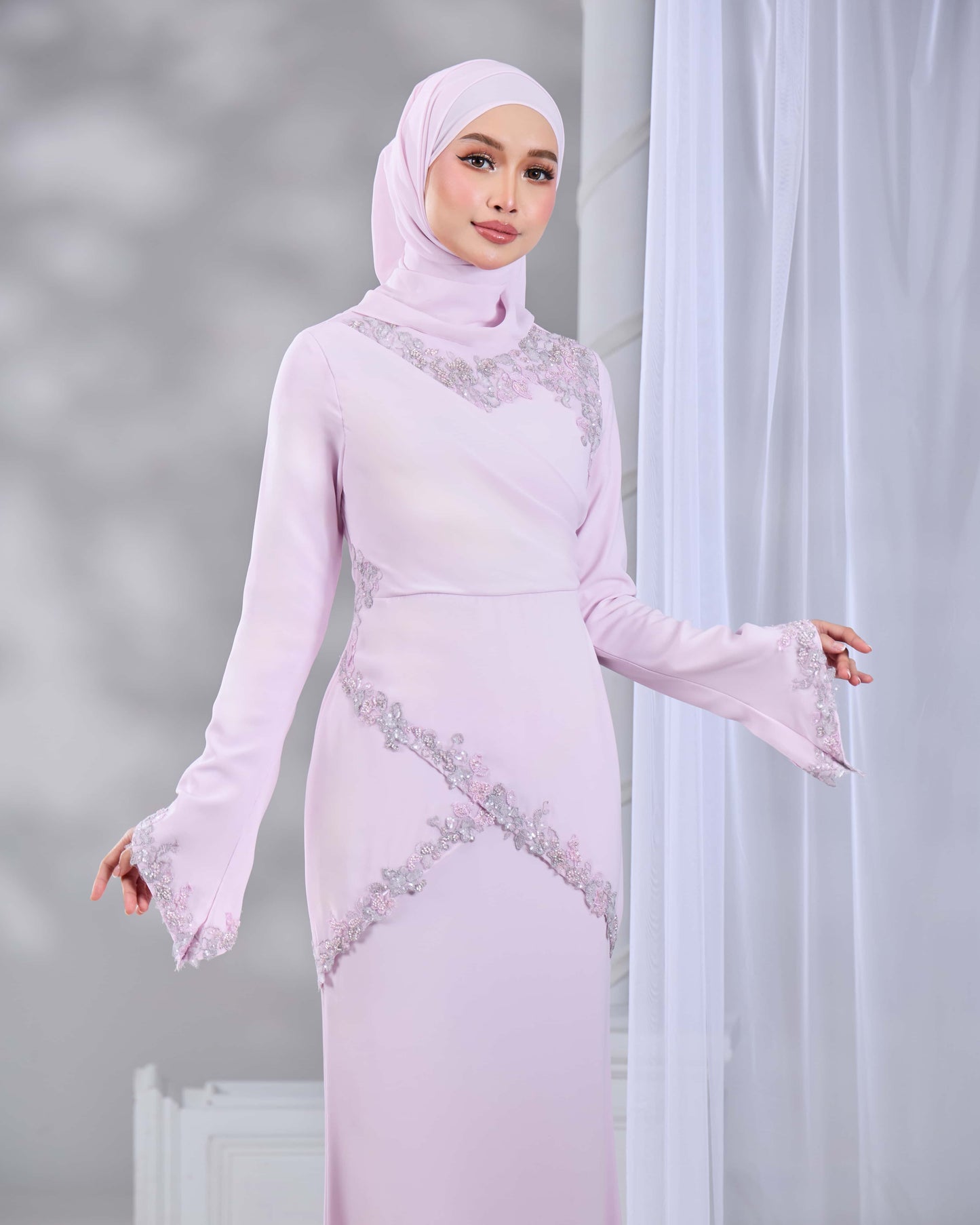 RAISSA DRESS (LILAC)